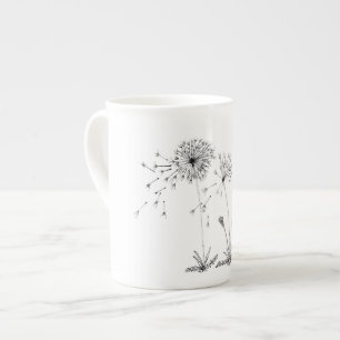 Maskrosor Benporslin Mugg