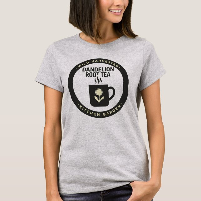 Maskrosrotste Apotekslabel Vildsamlade T Shirt (Framsida)