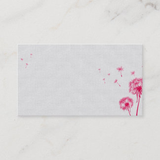 Maskrosvisitkortar Visitkort