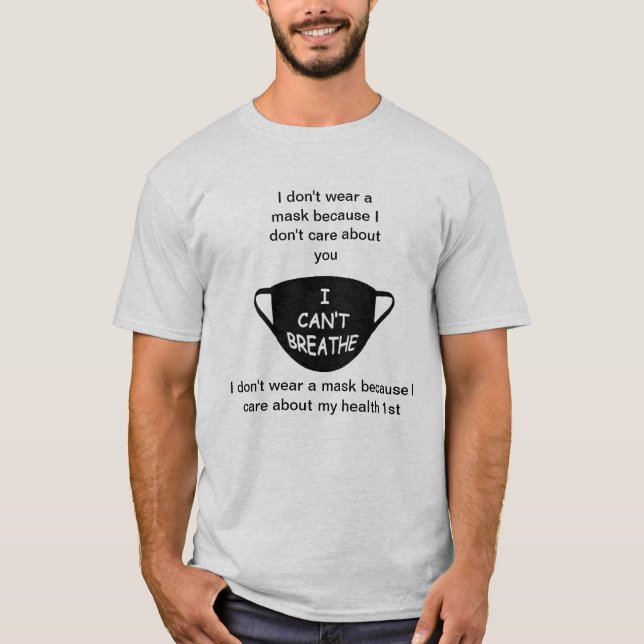 Maskskjorta T Shirt (Framsida)