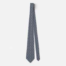 Maskulin geometrisk kedja indigo blå