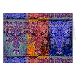 Maskyrint: Lumeniskortet Hälsningskort