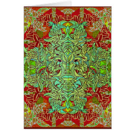 Maskyrint: Viriditas Spice Card Hälsningskort