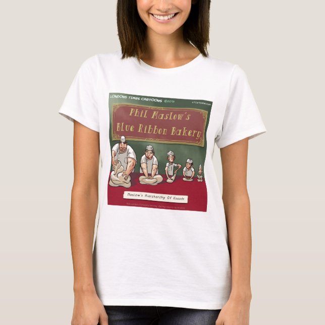 Maslows Bakarhierarki T-shirt (Framsida)