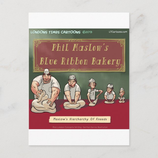 Maslows Bakarhierarki Vykort (Framsida)