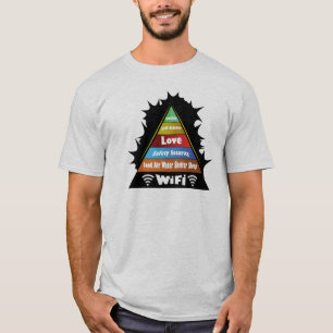 Maslows hierarki av behov t-shirt