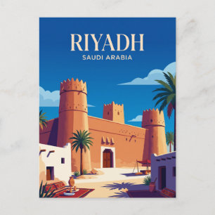 Masmak Fortress Saudiarabien Vykort