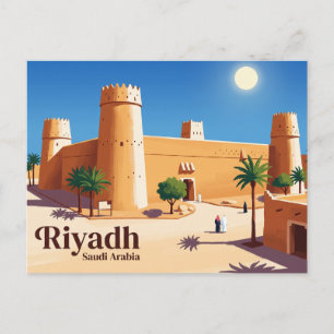 Masmak Fortress Saudiarabien Vykort