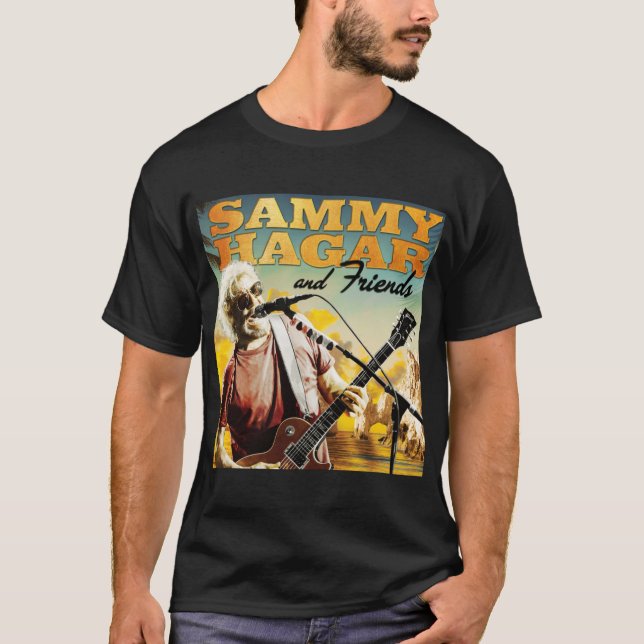 Masmei waboritas Sammy Hagar-rundtur T Shirt (Framsida)