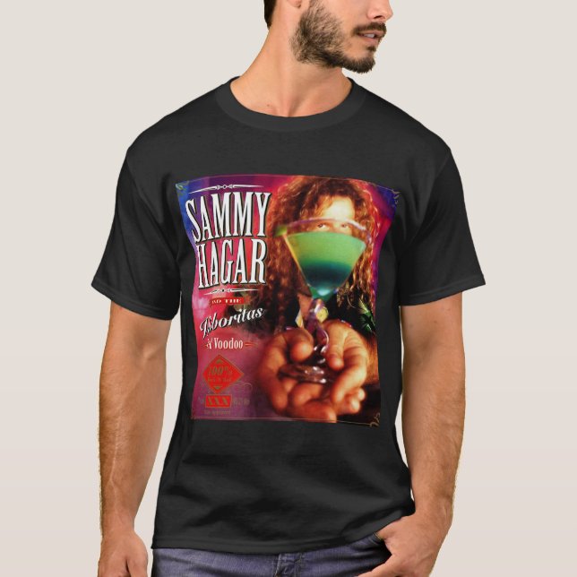 Masmei waboritas Sammy Hagar T Shirt (Framsida)