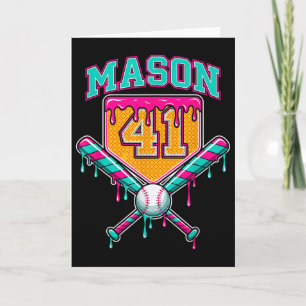 Mason 41 Meme Glass Strömmande Bysebyll Födelsedag Kort
