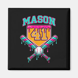 Mason 41 Meme Glass Strömmande Bysebyll Födelsedag Magnet