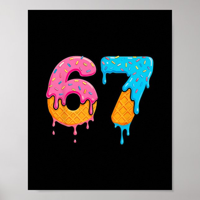 Mason 67 Glass Is Drip Meme Sex Sju  Poster (Framsidan)