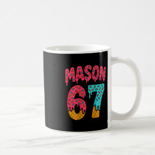 Mason 67 Glass Meme Roligt Sex Sju (på Ck) 1  Kaffemugg