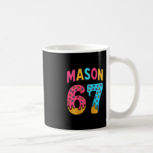 Mason 67 Glass Meme Roligt Sex Sju (på Ck) Kaffemugg