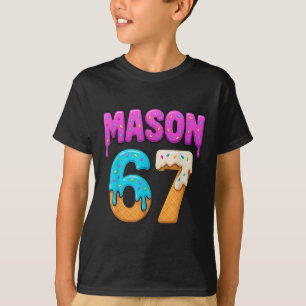 Mason 67 Glass överflödig glass Roligt Meme Sex Sj T Shirt