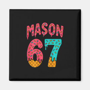 Mason 67 Glass Strimlat Meme Sex Sju (på Ck) Magnet