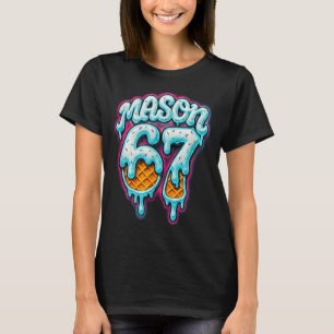 Mason 67 Glass Ström Six Seven Meme 6 7 Tonårspojk T Shirt