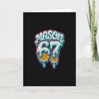 Mason 67 Glass Strömmande Glass Sex Sju Meme 6 7 T