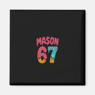 Mason 67 Glassdesign Roligt Sex Sju (på Ck) Pu Magnet
