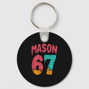 Mason 67 Glasskål Sött Meme Sex Sju (på Ck) Nyckelring