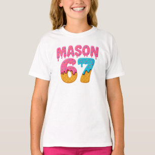 Mason 67 Ice Cream Meme Funny Sex Sju mason ice T Shirt