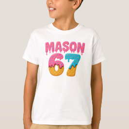 Mason 67 Ice Cream Meme Funny Sex Sju mason ice T Shirt