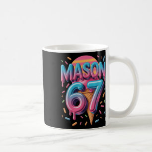 Mason 67 Meme Glass Strömmande Bysebyll _1 Kaffemugg