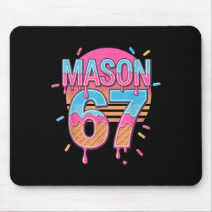 Mason 67 Meme Glass Strömmande Bysebyll Musmatta