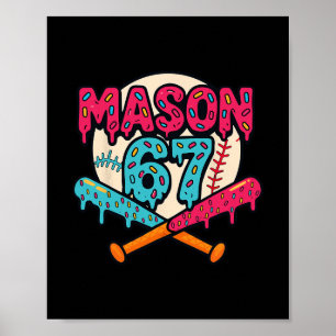 Mason 67 Rolig Glass Dripp Sälj Meme Grafik 1 Poster