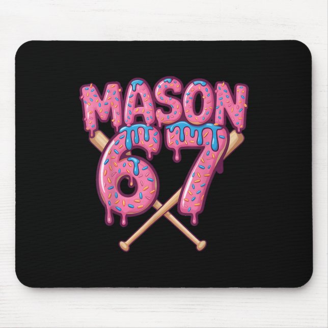 Mason 67 Rolig Glassdråpe Bysebyll Meme  Musmatta (Framsidan)