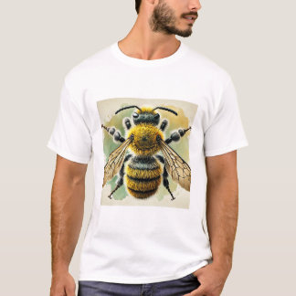 Mason bee Megachile 130924IREF225 - Watercolor T Shirt