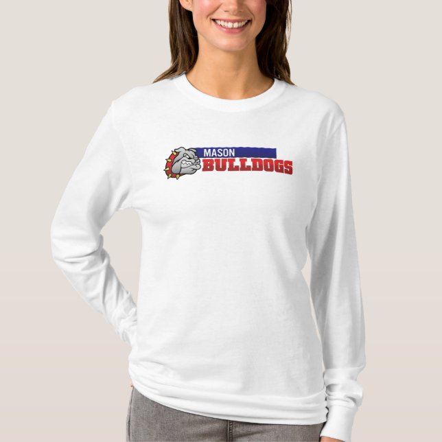 Mason Bulldogs #3 T Shirt (Framsida)
