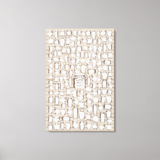 Mason Burk - 150 Namnteckning Canvas Guest Bok