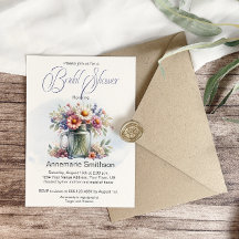 Mason Burk Blommigt Bouquet Möhippa