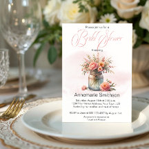 Mason Burk Blommigt Bouquet Möhippa