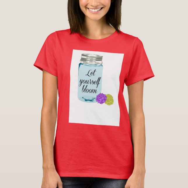 Mason burk Bloom Shirt T (Framsida)
