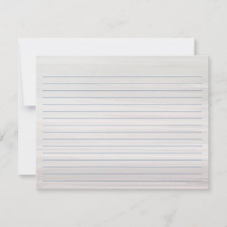 Mason Burk & Blue Hydrangea Grått Recept Card