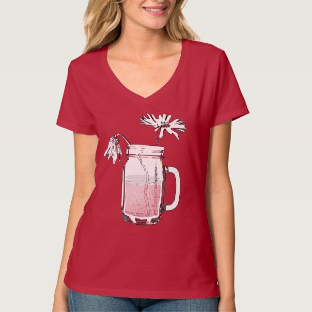 Mason burk daisy t shirt (Framsida)
