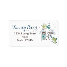 Mason Burk Garden bröllopding | ADRESSETIKETTER