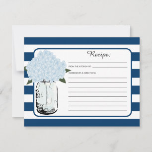 Mason Burk och Blue Hydrangea Bloom Recipe