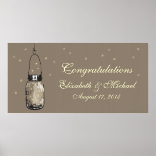 Mason Burk och Fireflies Banner Poster