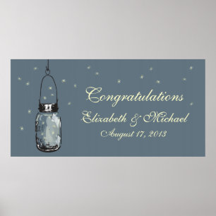 Mason Burk och Fireflies Banner Poster
