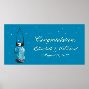 Mason Burk och Fireflies Banner Poster