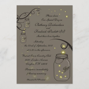 Mason Burk och Fireflies Latte - GORGEOUS! Inbjudningar