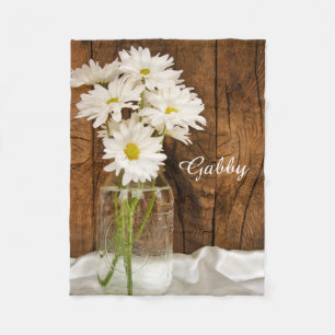Mason Burk och White Daisys Land Ranch Fleecefilt