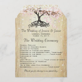 Mason Burk Rosa ros Guld Heart Löv Träd Program