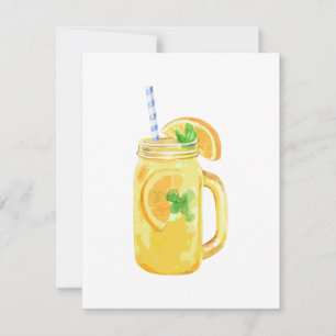 Mason Burk sommar Sol Ice Tea in Watercolor