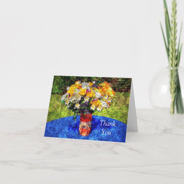 Mason Burk Summer Blommigt Bouquet Tack (Framsida)