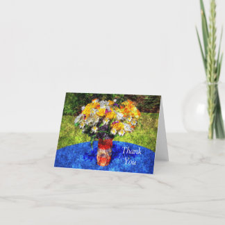Mason Burk Summer Blommigt Bouquet Tack Kort